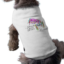 Mardi Gras 2010 Got Beads Pet Tee Shirt