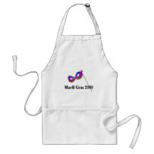 Mardi Gras 2010 Mask Aprons