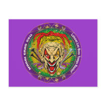 Mardi Gras 2011 Joker-V-3 Postcards
