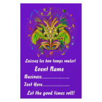 Mardi Gras 5.5" x 8.5"  Portrait Please View Notes