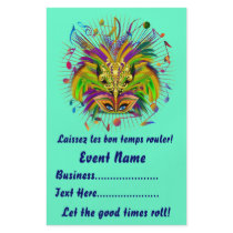 Mardi Gras 5.5" x 8.5"  Portrait Please View Notes