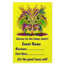 Mardi Gras 5.5" x 8.5"  Portrait Please View Notes