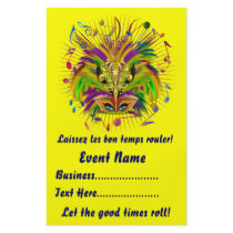 Mardi Gras 5.5" x 8.5"  Portrait Please View Notes