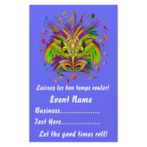 Mardi Gras 5.5" x 8.5"  Portrait Please View Notes