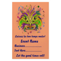 Mardi Gras 5.5" x 8.5"  Portrait Please View Notes