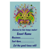 Mardi Gras 5.5" x 8.5"  Portrait Please View Notes