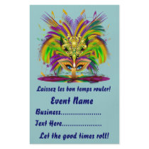 Mardi Gras 5.5" x 8.5"  Portrait Please View Notes