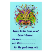Mardi Gras 5.5" x 8.5"  Portrait Please View Notes