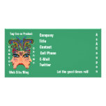 Mardi Gras Business Theme Hz Please View Notes photo cards