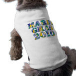 Mardi Gras Camo 2010 Dog Tshirt