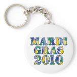 Mardi Gras Camo 2010 Keychain