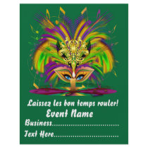 Mardi Gras Carvinal 8.5" x 11"  Please View Notes
