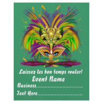 Mardi Gras Carvinal 8.5" x 11"  Please View Notes