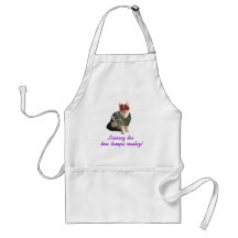 Mardi Gras Cat Aprons