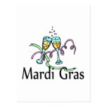 Mardi Gras Champagne Postcards