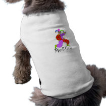 Mardi Gras Clown Pet Shirt