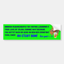 Mardi Gras Crawfish English View Hints please Bumper Sticker