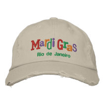 Mardi Gras Embroidery Hat