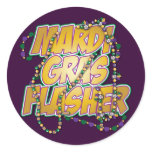 MARDI GRAS FLASHER STICKER