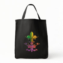 Mardi Gras Fleur de Crown Bag