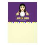 Mardi Gras Fortune Teller Personalized Invite