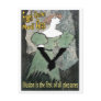 Mardi Gras French Quarter Post Card