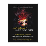 Mardi Gras Invitation postcards