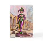 Mardi Gras Jester cards
