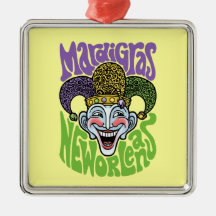 Mardi Gras Jester ornament