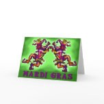 Mardi Gras Jesters cards