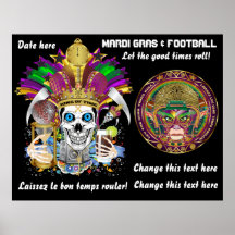 Mardi Gras King of Time 50X40 View Notes Please Print