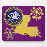 Mardi Gras Louisiana Bicentennial 1812-2012 Mouse Pad