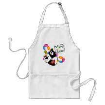 Mardi Gras Mask Apparel and Gifts! Apron