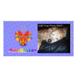 Mardi Gras Mask photo cards