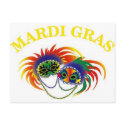 Mardi Gras Mask postcards