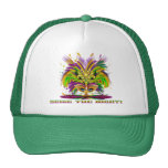 Mardi-Gras-Mask-The-Queen-V-4 Trucker Hat