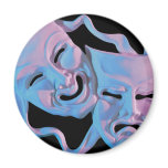 Mardi Gras Masks Magnet