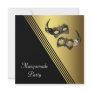 Mardi Gras Masks Masquerade Party Invitations Mask