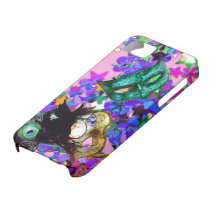 MARDI GRAS MASQUERADE BALL MASK  confetti iPhone 5 Cover