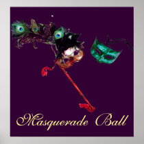 MARDI GRAS MASQUERADE BALL ,Purple