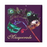 MARDI GRAS MASQUERADE PARTY magnets