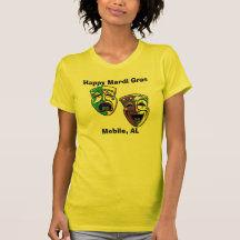 Mardi Gras Mobile, AL T Shirts