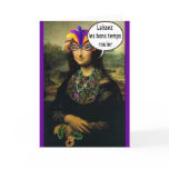 Mardi Gras Mona Lisa