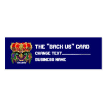 Mardi Gras Mythology Bacchus View Hints Please Business Card Template