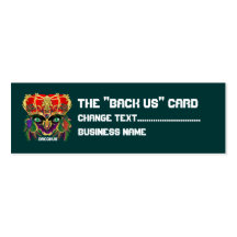 Mardi Gras Mythology Bacchus View Hints Please Business Card
