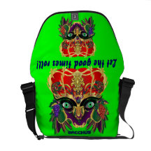 Mardi Gras Mythology Bacchus View Hints Please Courier Bag