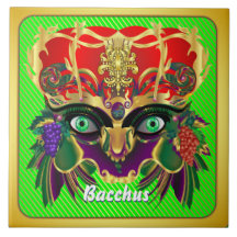 Mardi Gras Mythology Bacchus View Hints Please Ceramic Tiles