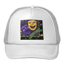 MARDI GRAS NEW ORLEANS TRUCKER HATS