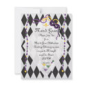 Mardi Gras Party invitations