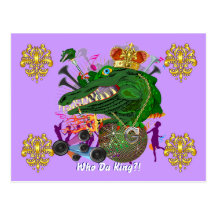 Mardi Gras Party Please View Notes Post Card